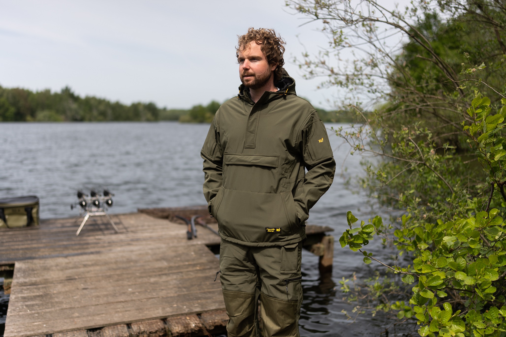 Fishing Jacket Tactic Carp Anorak Softshell Katlov Edition