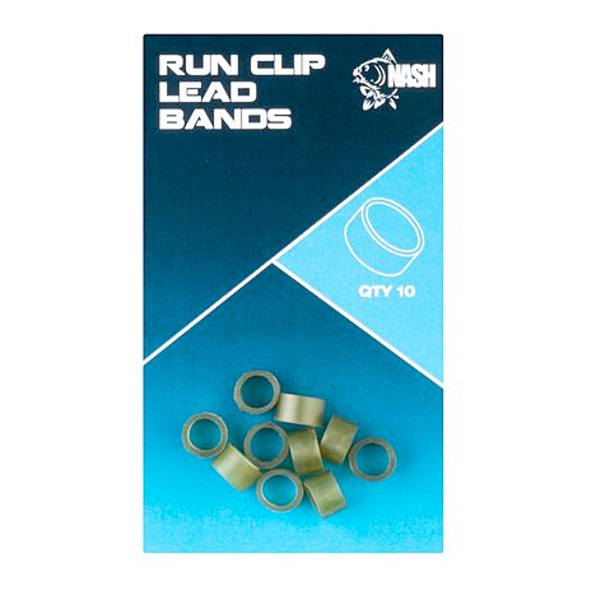 Nash Run Lead Clip Band (10 pieces) - Camou Green