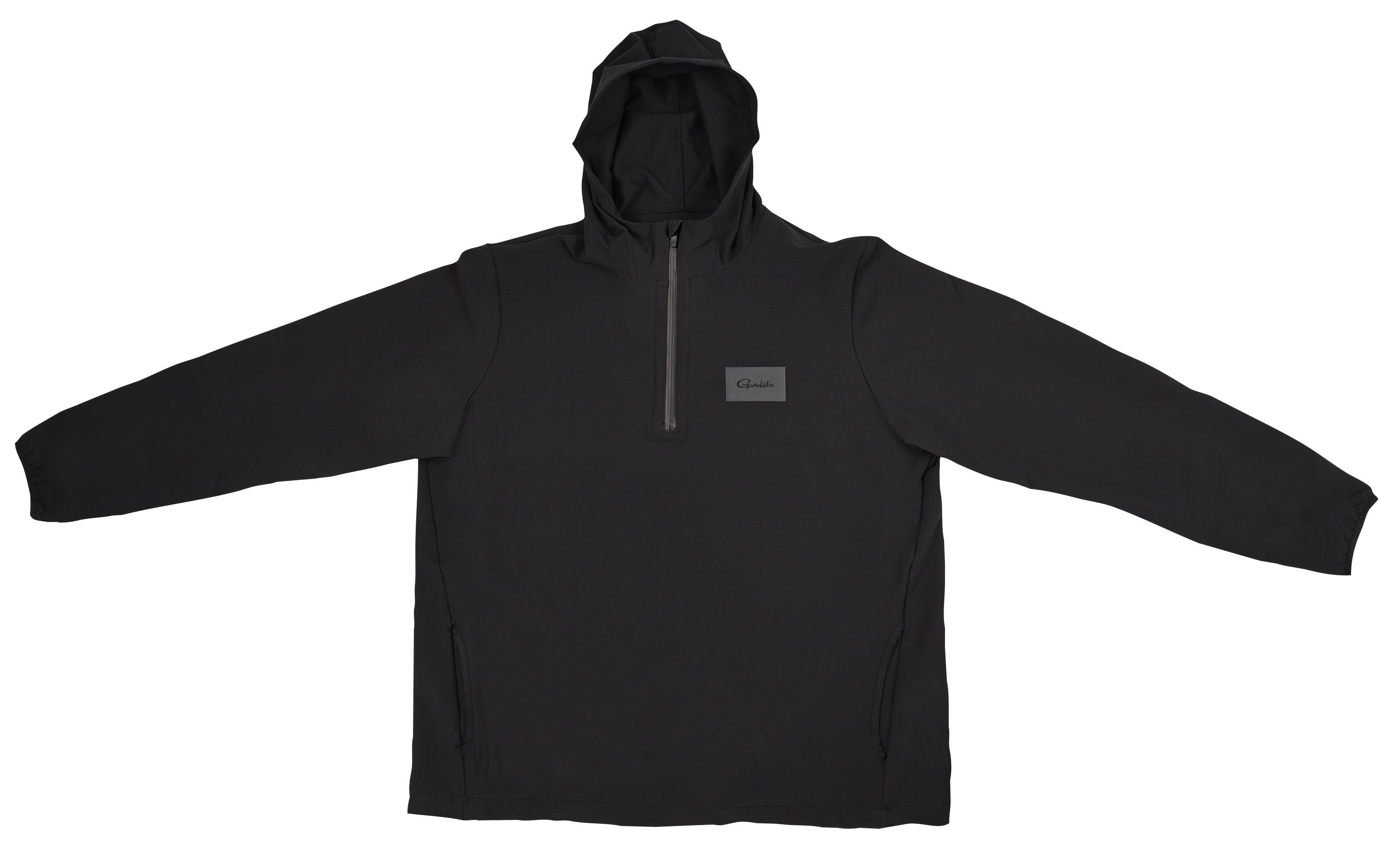 Gamakatsu Oversized Zip Hoodie Black