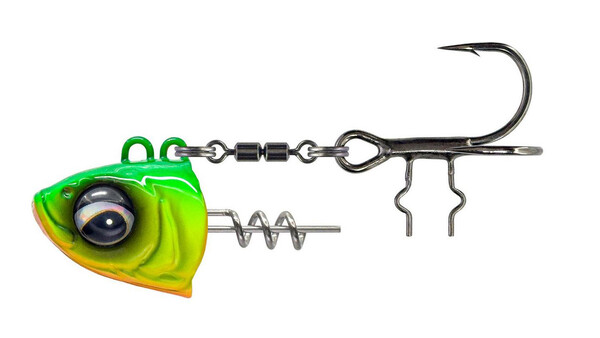 Savage Gear Monster Vertical Jig Head (60g) - Chartreuse