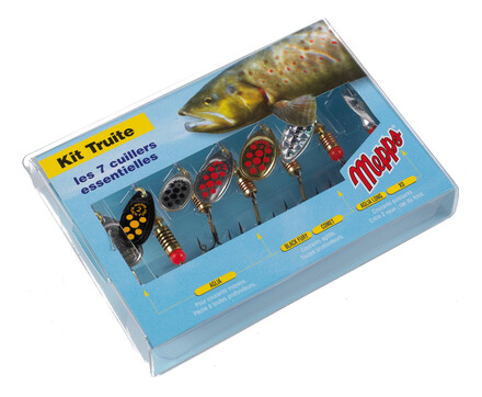 Mepps Lure Kit Trout (7 pieces)