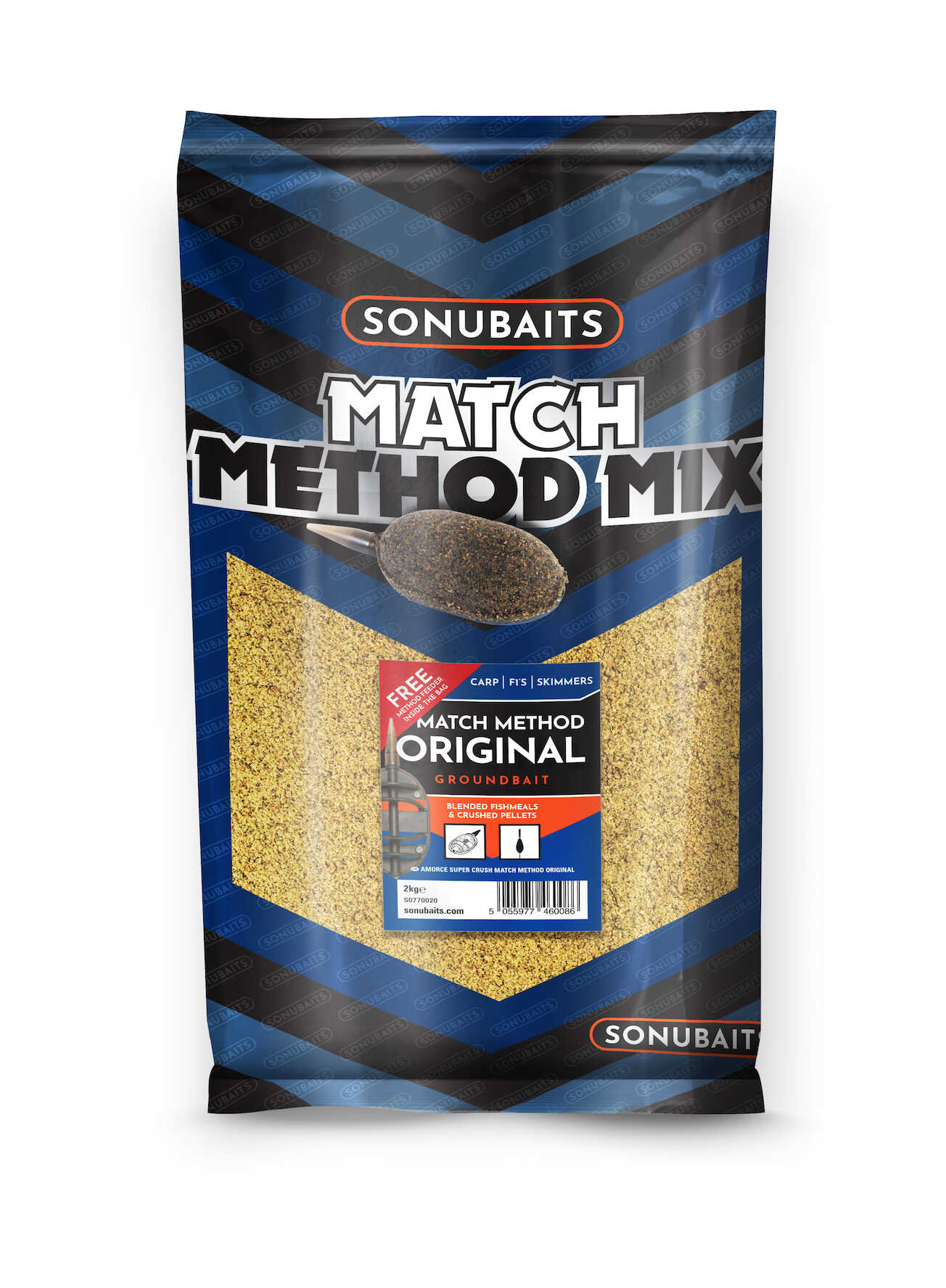 Sonubaits Match Method Mix Groundbait (2kg)