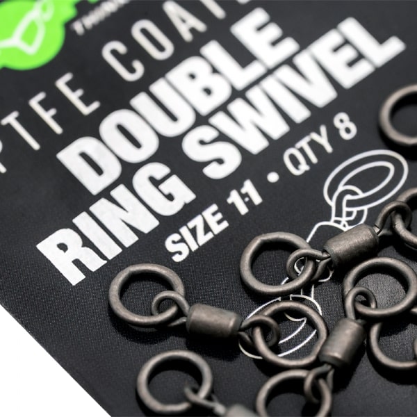 Korda PTFE Double Ring Swivel Size 11