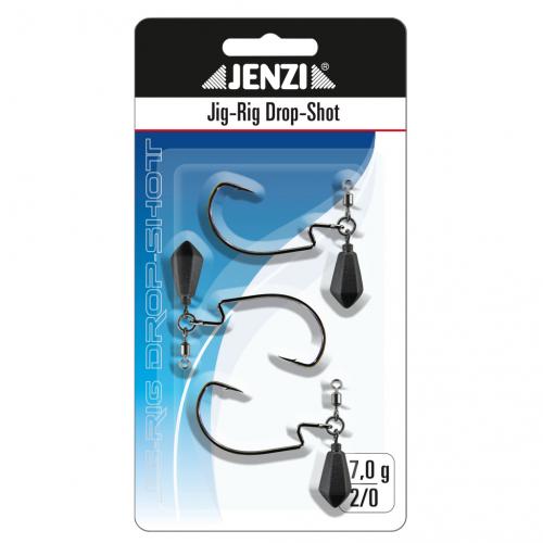 JENZI DROP SHOT FISHING HOOK 1/0 - 3/0