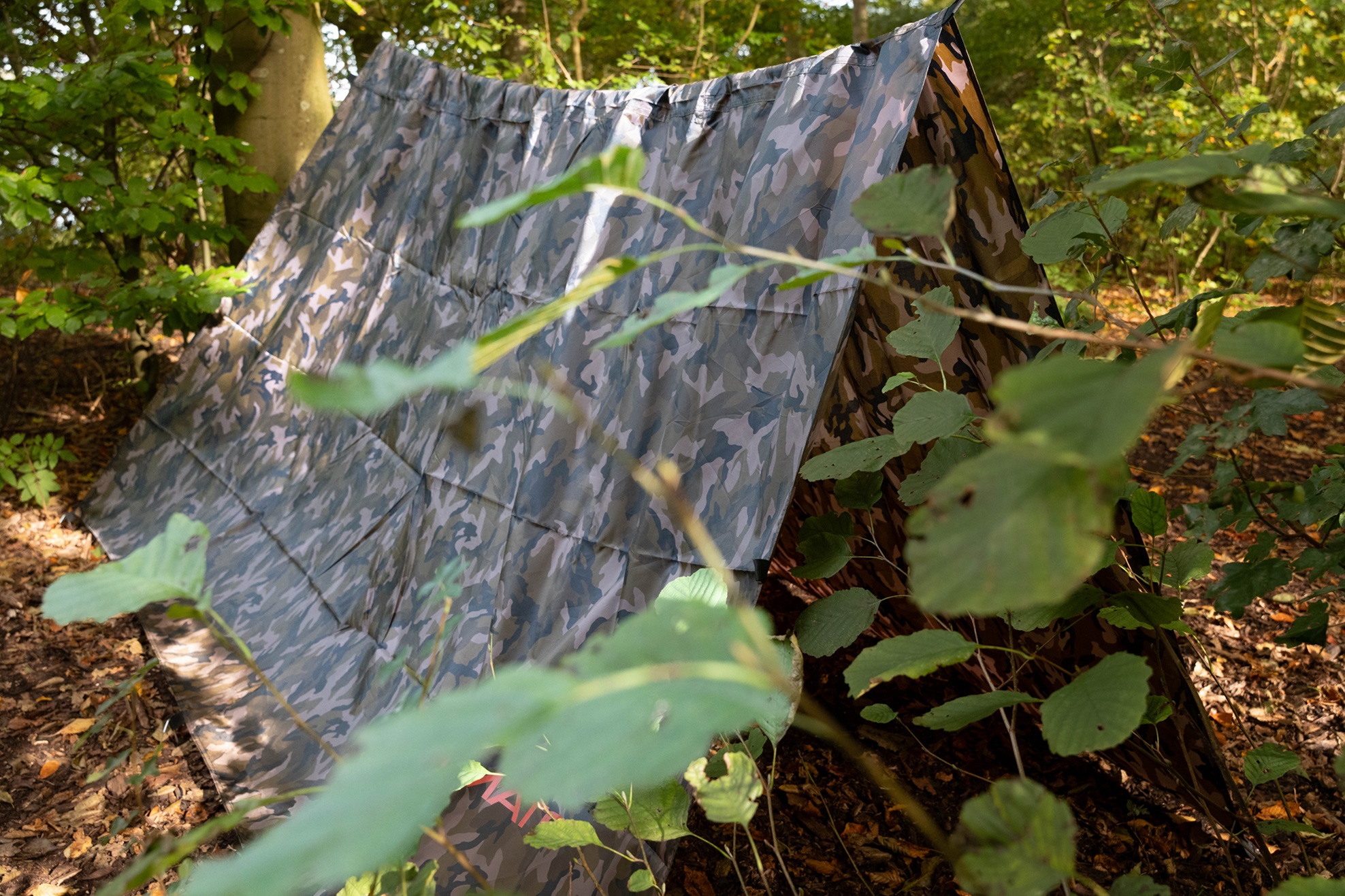 Ultimate Camo Tarp Shelter