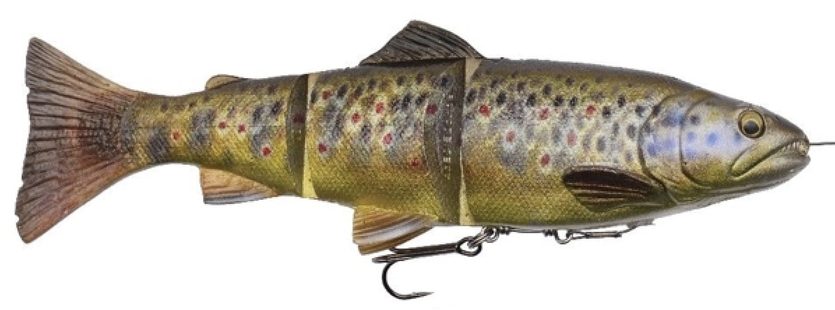 Savage Gear 4D Line Thru Trout - Dark Brown Trout