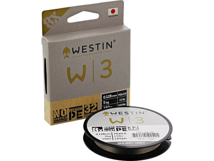 Westin W3 8 Braid 150m Smokey Grey Braided Line