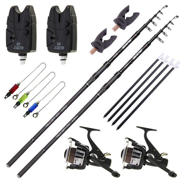 Spro Governor Carp Tele Set with rods, reels, bite detectors and accessories!