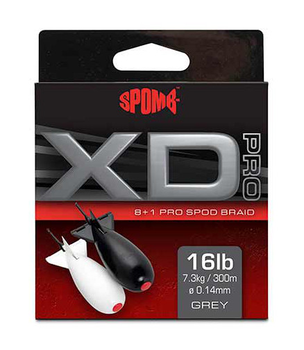 Fox Spomb XD Pro Braid Grey Braided Line (300m)
