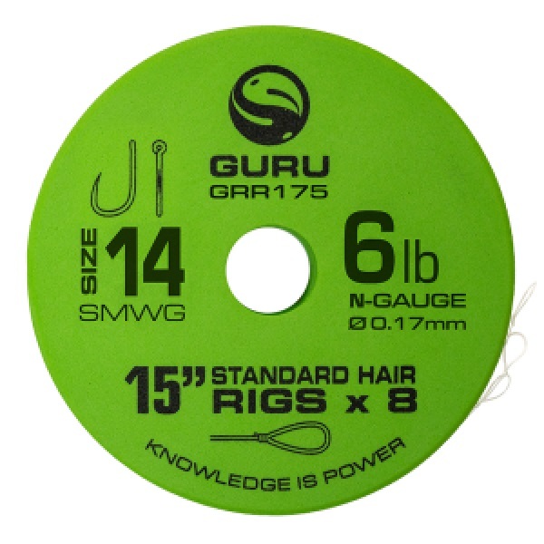 Guru SMWG Standard Hair 15" Rig (8pcs)