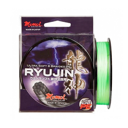 Momoi PE RYUJIN Lime Green Braided Line 130m