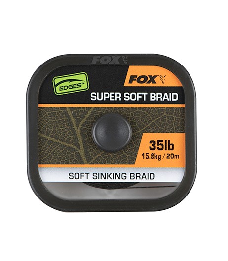 Fox Edges Naturals Soft Braid Hooklength Rig Material (20m)