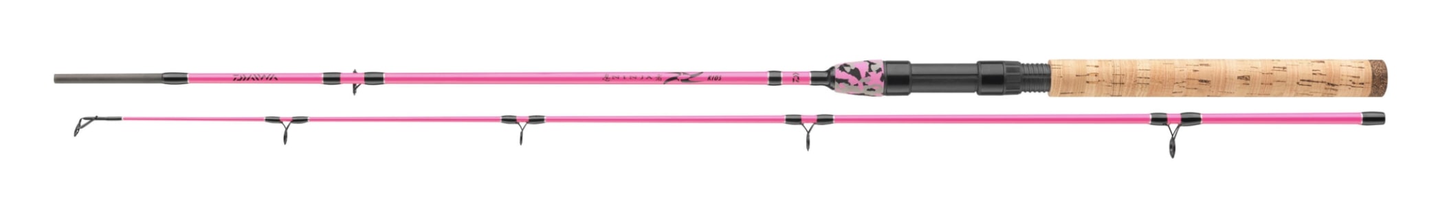 Daiwa Ninja X Spin Kid Rod 2024 - Pink