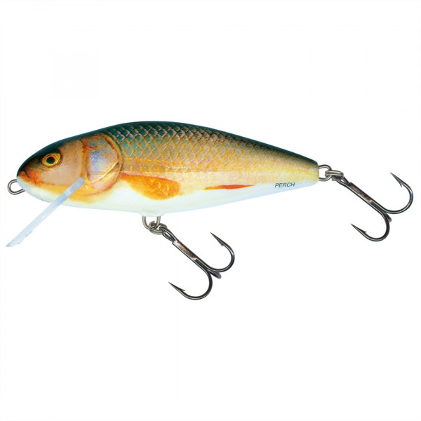 Salmo Perch Floating Hard Lure 8cm (12g) - Real Roach