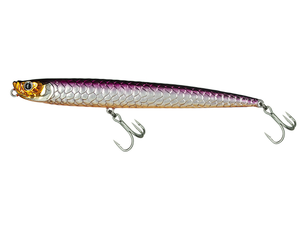 Molix WTD 185T Slim Topwater Lure (18,5cm | 34g) - Purple Orange Belly