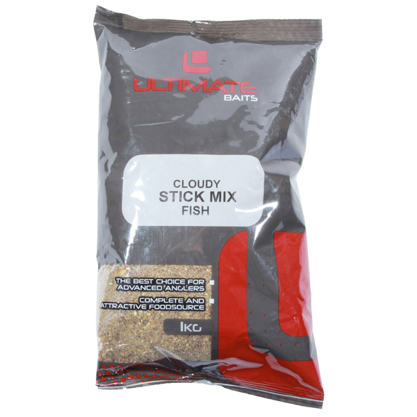 Carp Tacklebox, packed with top carpfishing gear! - Ultimate Baits Cloudy Stick Mix Fish 1kg