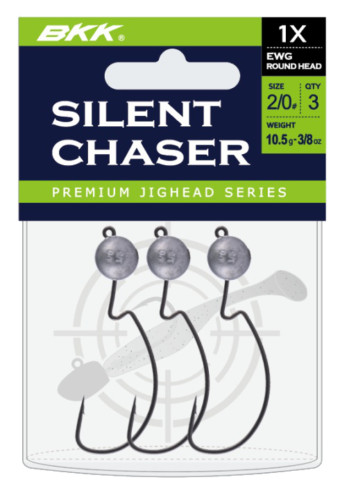 BKK Silent Chaser 1X EWG Round Head Jighead #1/0