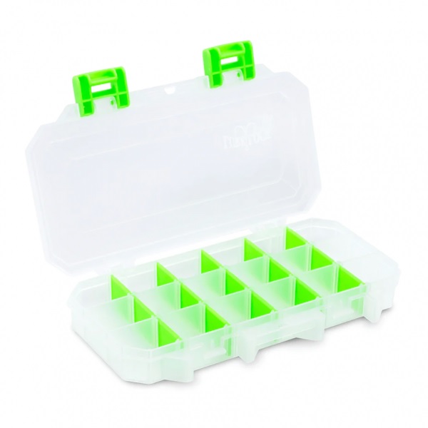 Lure Lock Box Clear/Green Tacklebox - Small