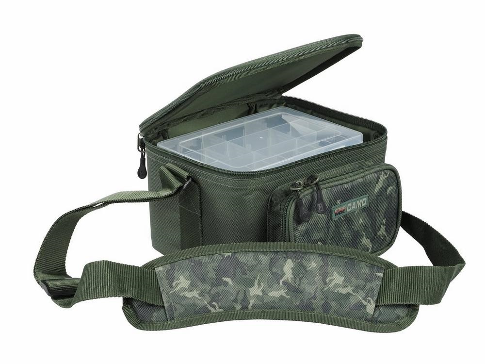 Mitchell MX Camo Tackle Fishing Bag (Incl. Tackle Boxes)