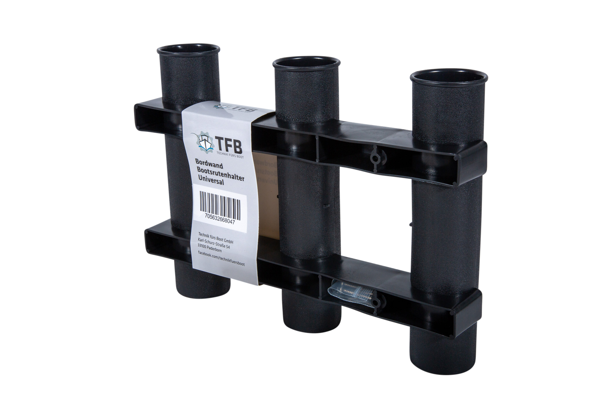 TFB Board Wall Rod Holder Universal - Black