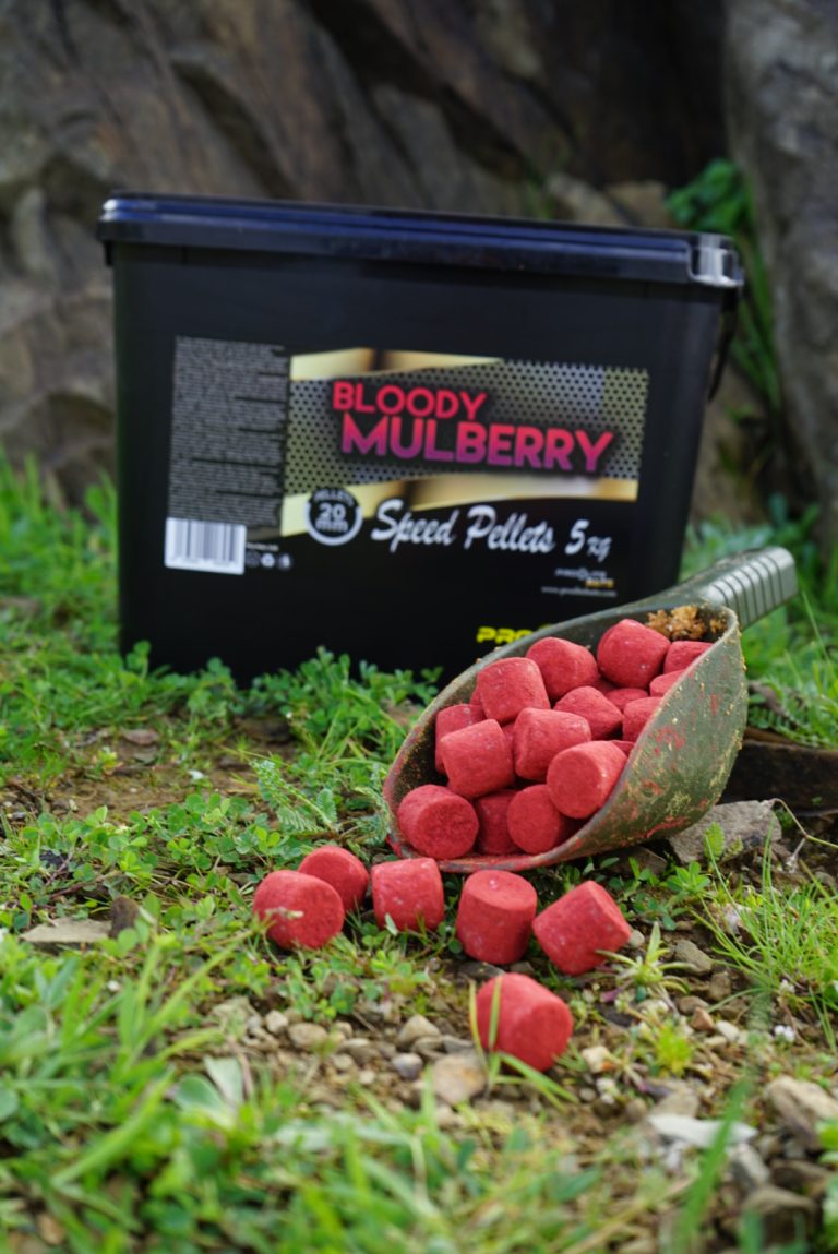 Pro Elite Baits Gold Speed Pellets Bloody Mulberry 20mm (5kg)