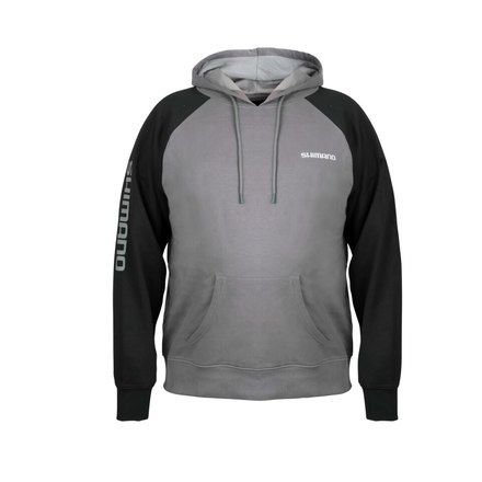 Shimano Pull Over Hoodie Grey