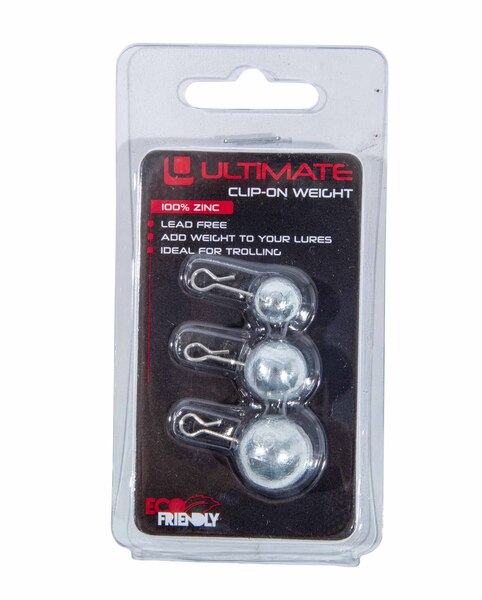 Ultimate Clip-On Weight Zinc Mix (3pcs)