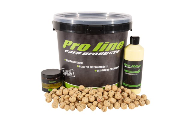 Pro Line Coco & Banana Deal with Boilies, Bait Steam, Boilie Dip and a Bucket!