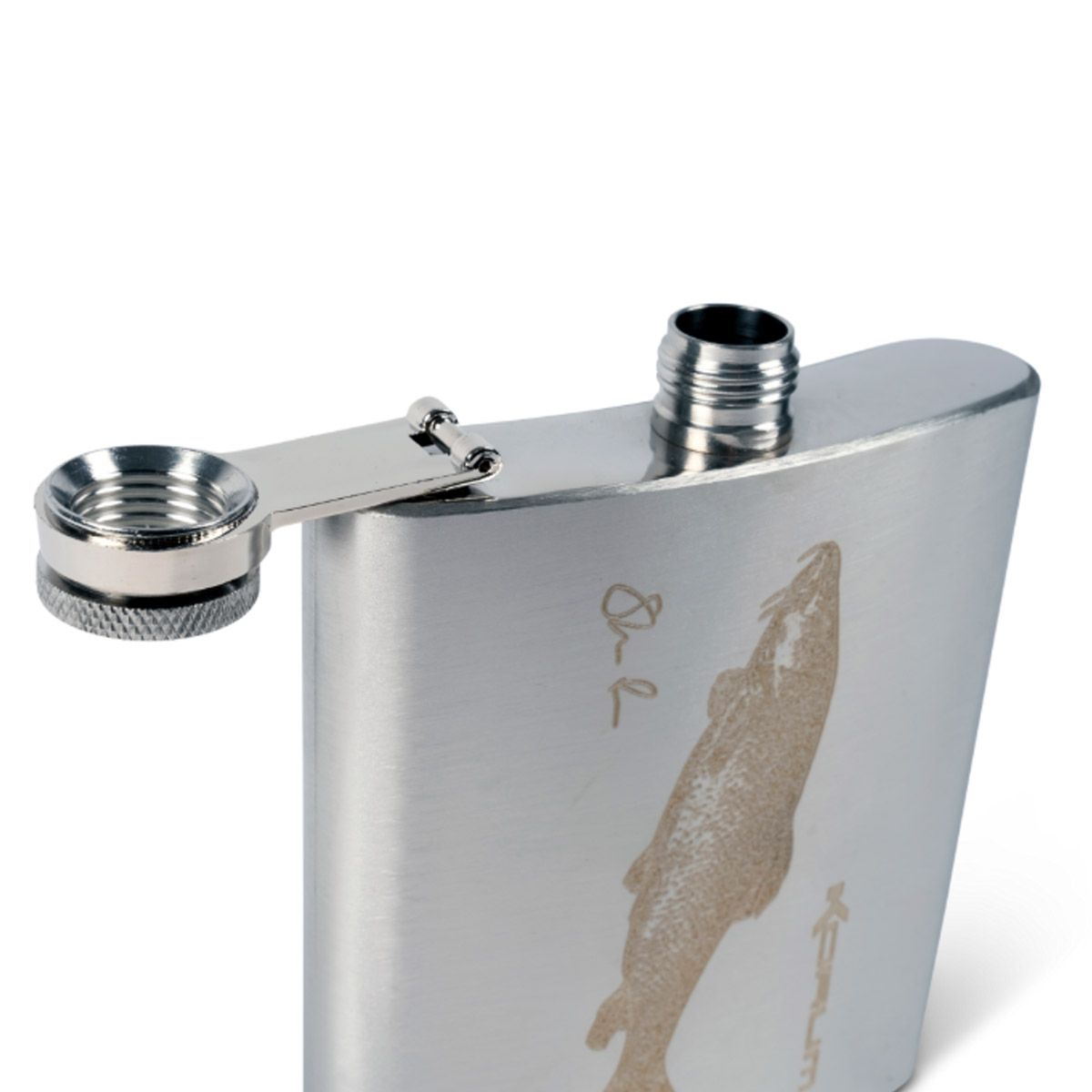 Korum Classic Hip Flask Barbel 7oz/200ml 