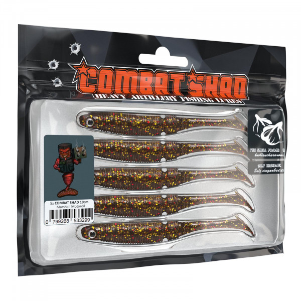 Combat Shad 7,5cm (6 pieces)
