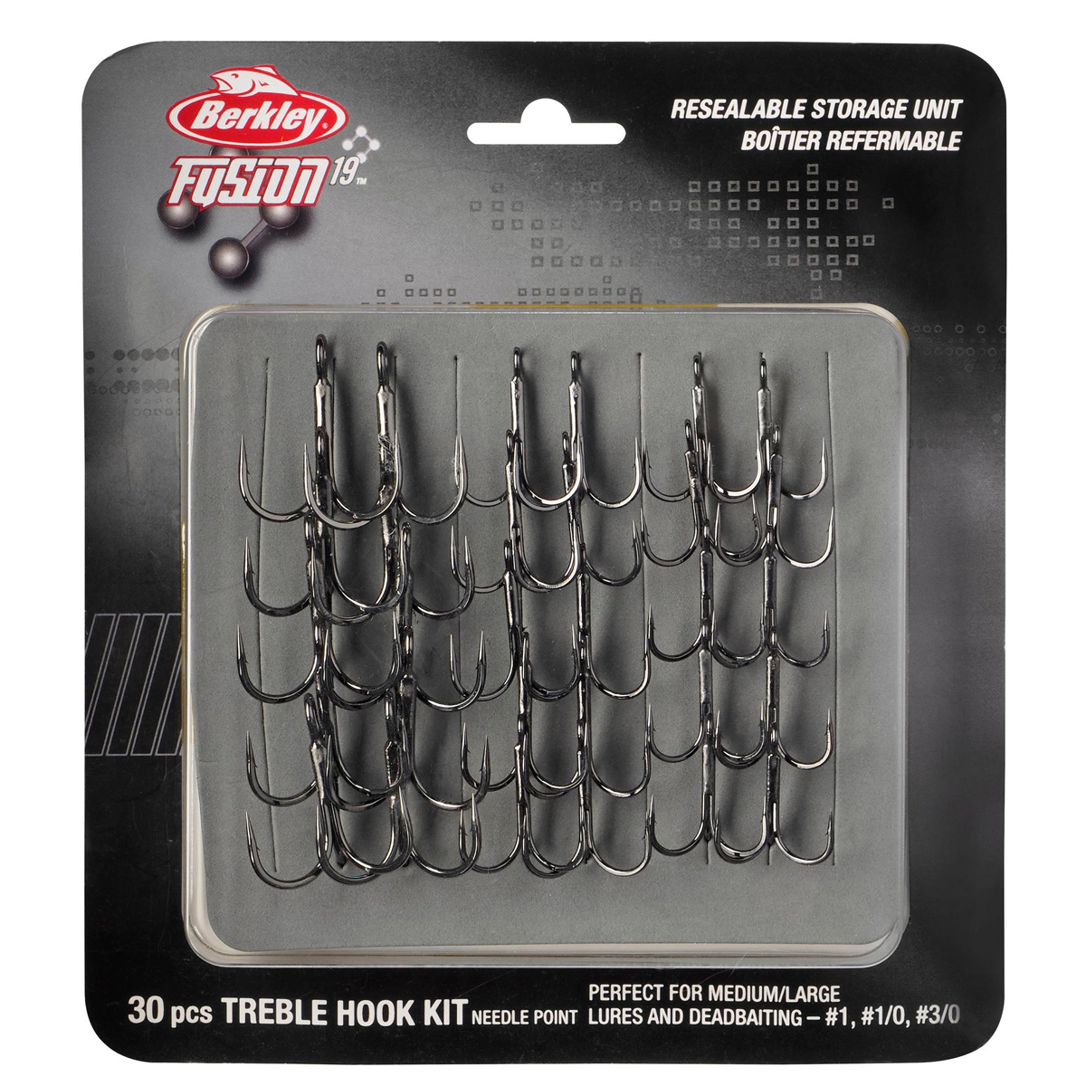 Berkley Fusion19 Treble Kit (30 pcs) - Big