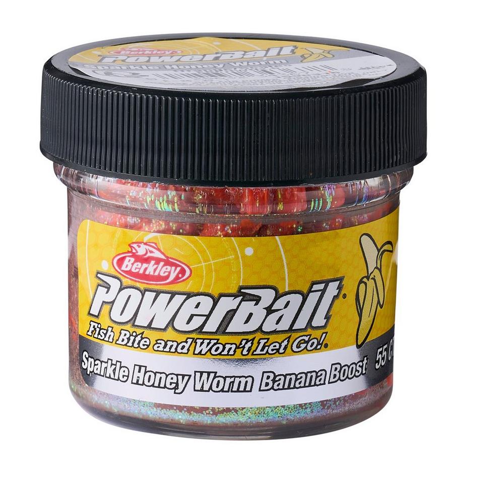 Berkley Powerbait Power Scales Honey Worm Trout Plug 2.5cm (55 pieces) - Orange/Scales