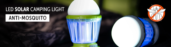 DÖRR LED Solar Camping Light Anti-Moskito - Dörr LED Solar Camping Light Anti-Moskito Neon Green