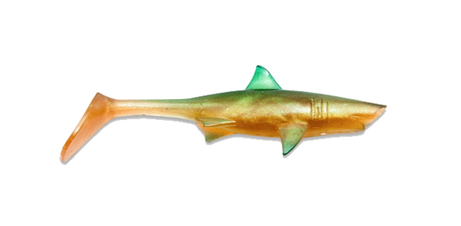 Shark Shad Lures Baby Shark 10 cm (8 Pcs) - Kiwi Bite