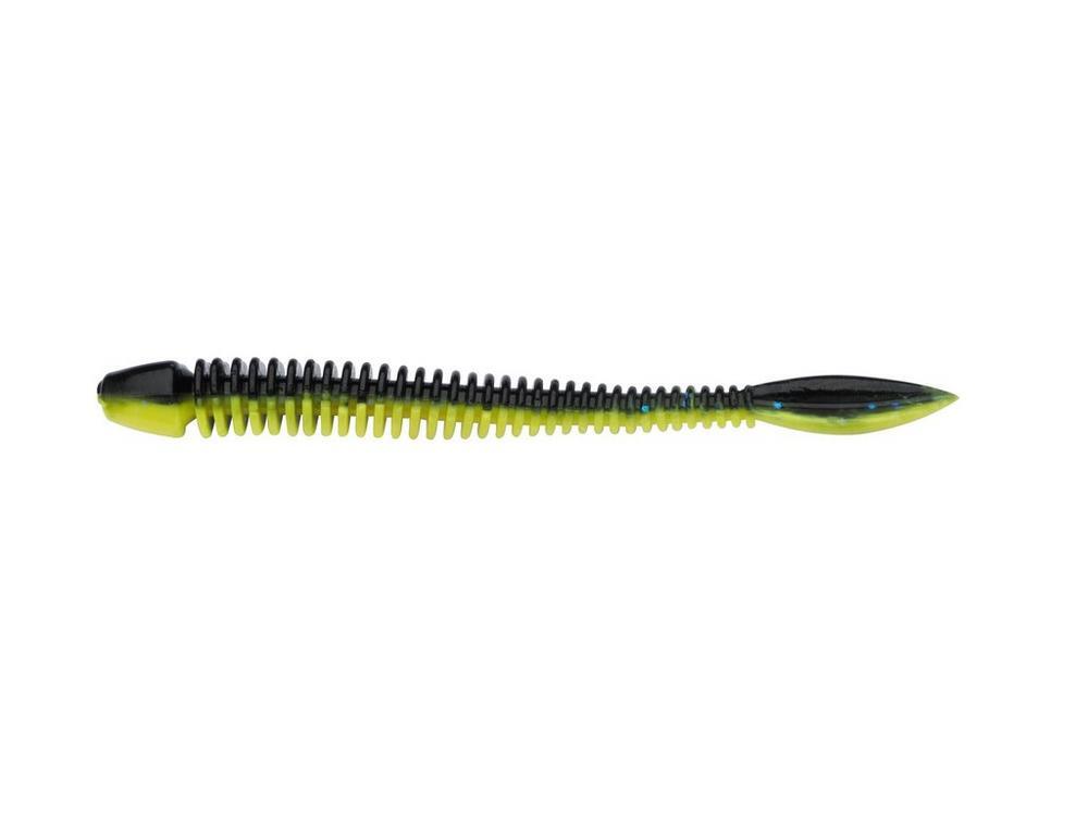 Berkley Powerbait Power Flail 50mm Trout Lure (12 pieces) - Black/Snsne Yellow