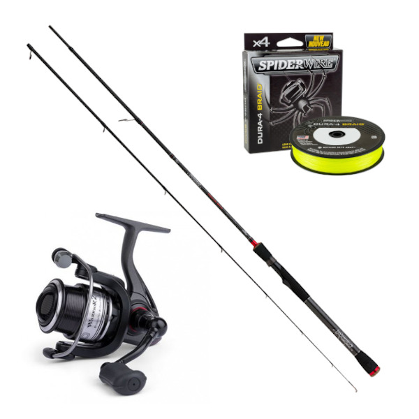 Fox Rage Spin Set with Prism rod, Warrior 2 reel & Spiderwire!