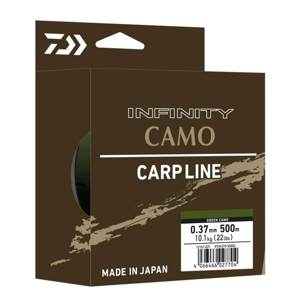 Daiwa Infinity Camo Nylon Line (500m)