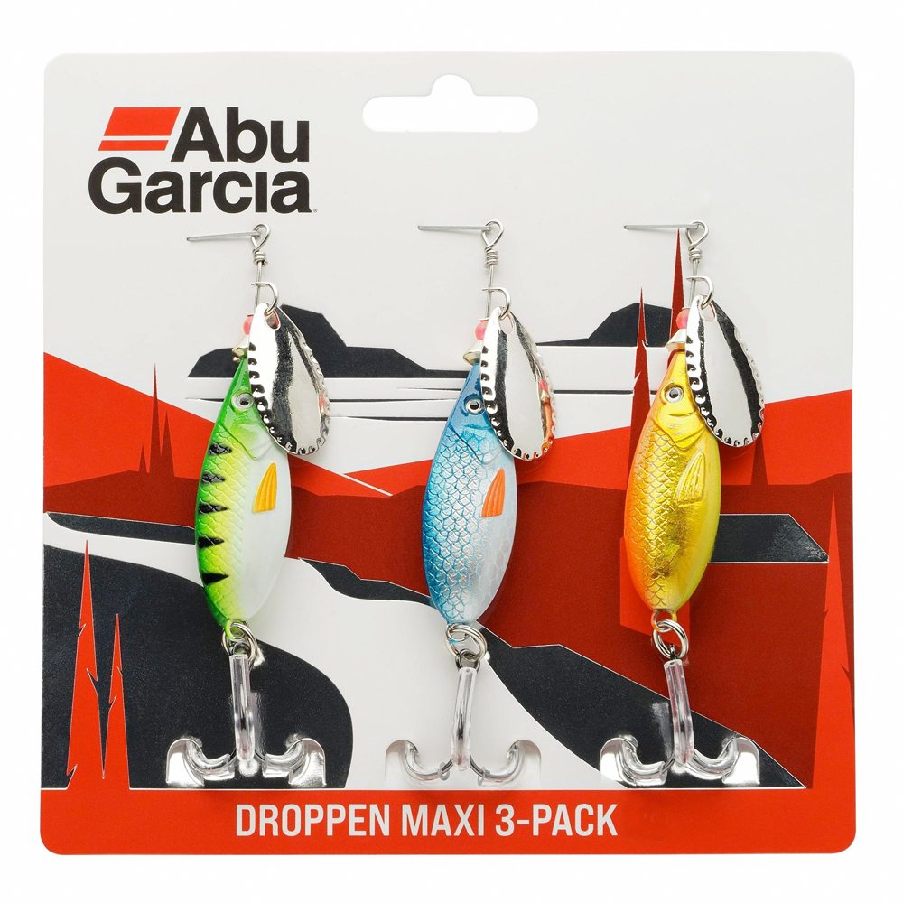 Abu Garcia Droppen Maxi 3-Pack Spinners