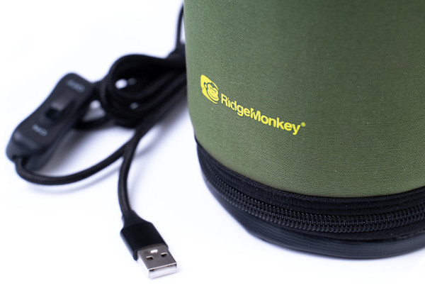 RidgeMonkey EcoPower USB Heated Gas Canister Fishing Cover