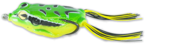 Castaic Frog, weedless topwater for vegetation! - Green Frog