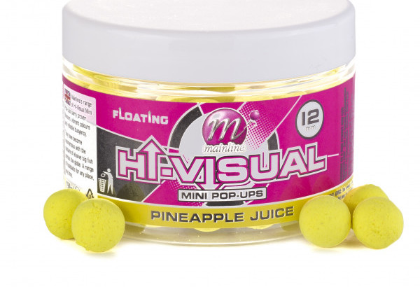 Mainline Hi-Visual Pop-Ups 12mm (150ml) - Pineapple Juice