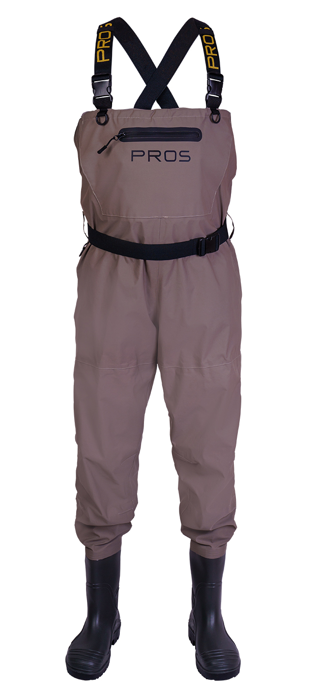 PROS Breathable Chest Waders SB04 Air Olive