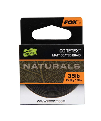 Fox Edges Naturals Coretex Hooklink Rig Material (20m)