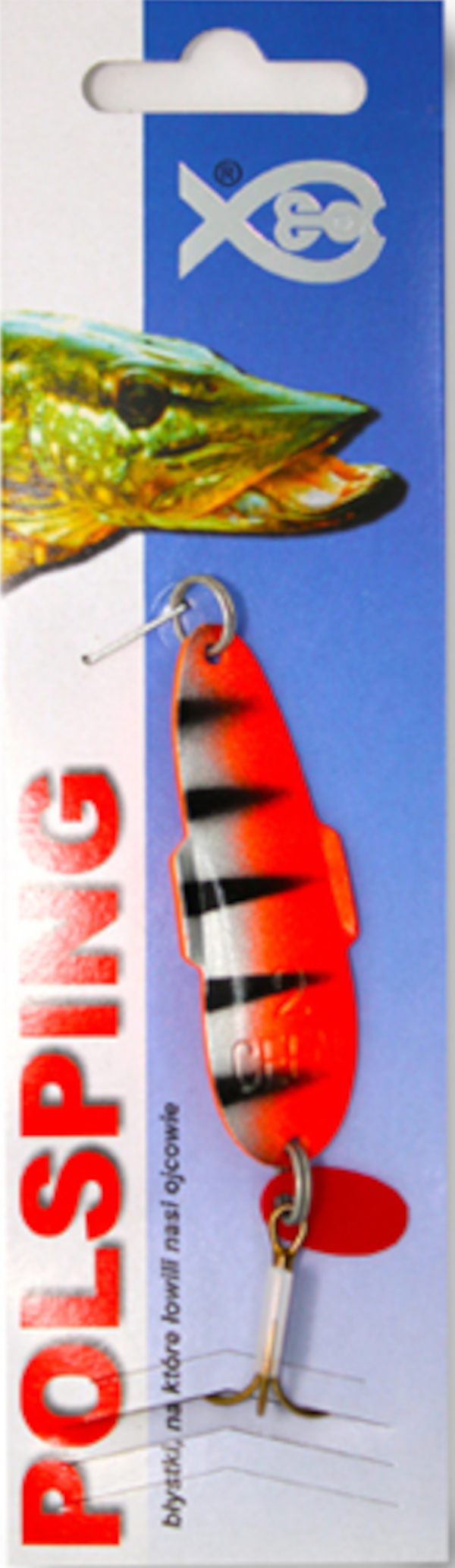 Polsping Cefal Spoon - Fluo Silver Red Tiger