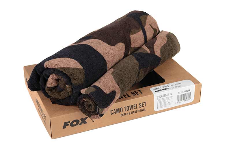 Fox Camo Beach Hand Towel Box Set