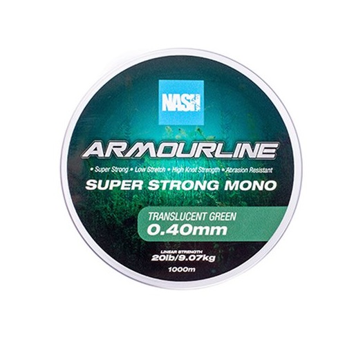 Nash TT Baseline Mono Green Nylon Line (1000m)
