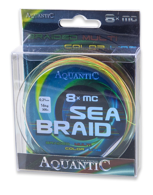 Aquantic 8x MC Sea-Braid 300m multicolour