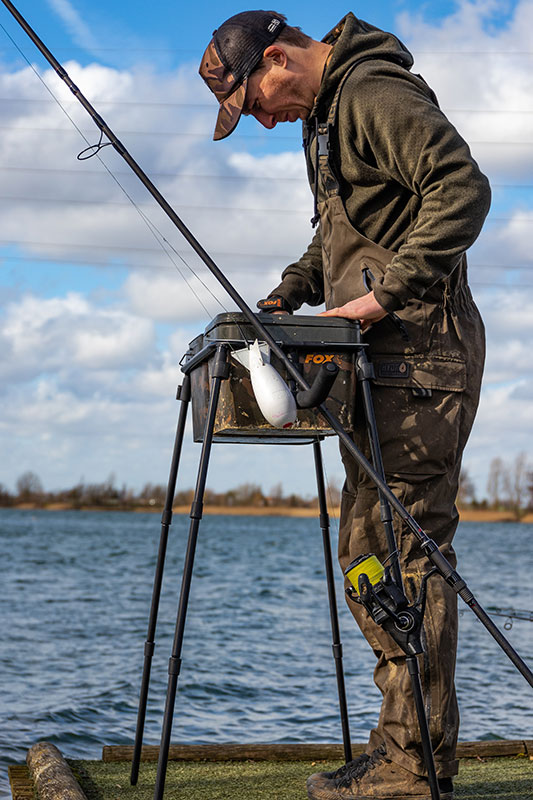 Fox Spomb Bucket Stand Kit - Double Bucket