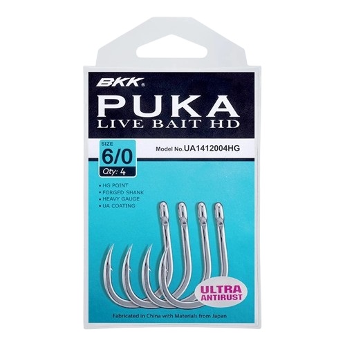 BKK Puka Livebait HD Seafish Hook