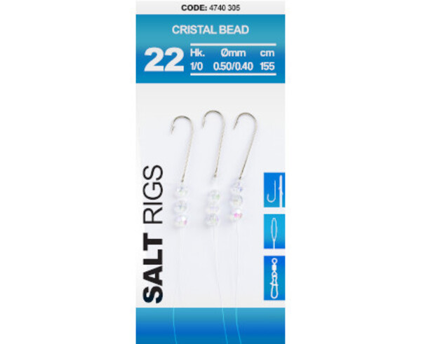 Spro Salt Rig 22 Cristal Beads